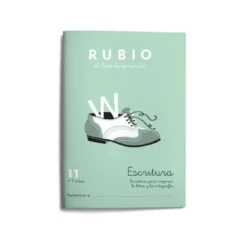 Cuaderno Rubio Escritura nº 11 Escritura para mejorar la letra y la ortografía con letra continua