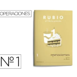 Cuaderno Rubio Operaciones nº 1 Sumar sin llevar