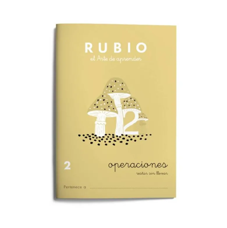 Cuaderno Rubio Operaciones nº 2 Restar sin llevar