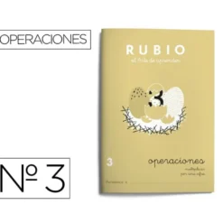 Cuaderno Rubio Operaciones nº 3 Multiplicar por una cifra
