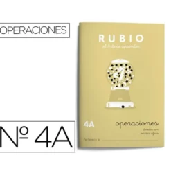 Cuaderno Rubio Operaciones nº 4 A Dividir por varias cifras