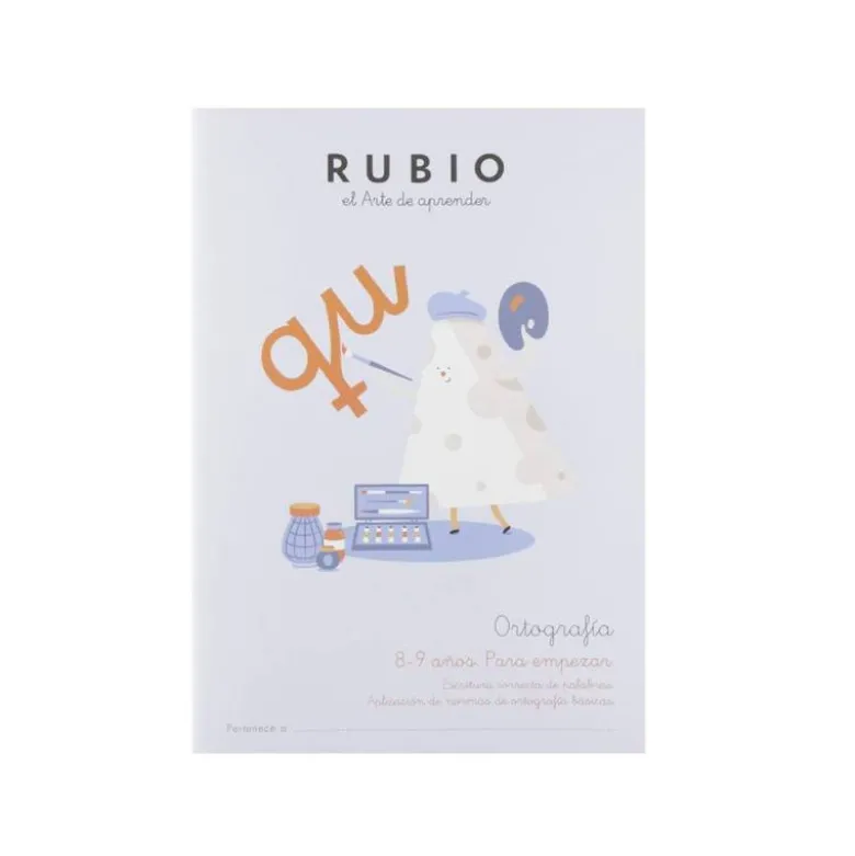CUADERNO RUBIO ORTOGRAFIA 8-9 AÑOS PARA EMPEZAR