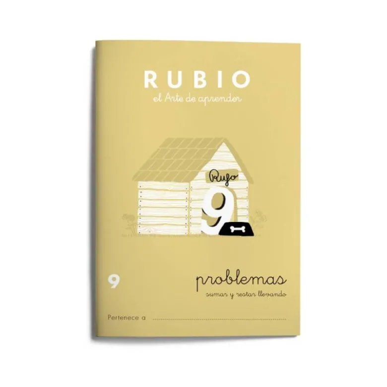 Cuaderno Rubio Problemas nº 9 Sumar y restar llevando