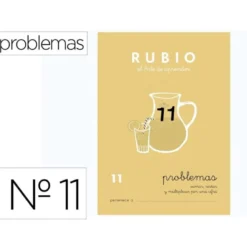 Cuaderno Rubio Problemas nº 11 Sumar, restar y multiplicar por una cifra