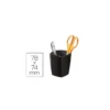 Cubilete Cep magnetico color Negro 78x74x95mm
