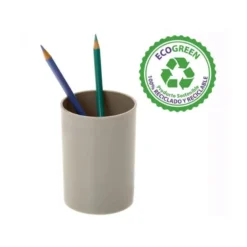 CUBILETE PORTALAPICES ARCHIVO 2000 ECOGREEN 100% RECICLADO GRIS