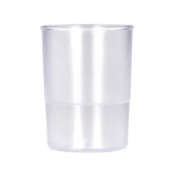 CUBILETE PORTALAPICES Q-CONNECT TRANSPARENTE PLASTICO DIAMETRO 75 MM ALTO 100 MM