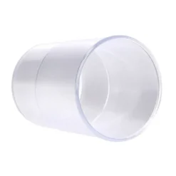 CUBILETE PORTALAPICES Q-CONNECT TRANSPARENTE PLASTICO DIAMETRO 75 MM ALTO 100 MM