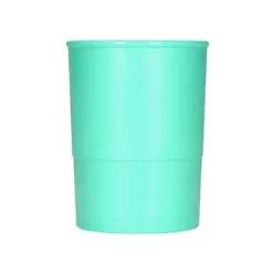CUBILETE PORTALAPICES Q-CONNECT VERDE MENTA PASTEL OPACO PLASTICO DIAMETRO 75 MM ALTO 100 MM