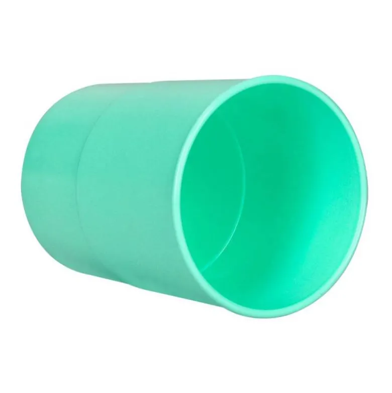 CUBILETE PORTALAPICES Q-CONNECT VERDE MENTA PASTEL OPACO PLASTICO DIAMETRO 75 MM ALTO 100 MM