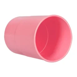 CUBILETE PORTALAPICES Q-CONNECT ROSA PASTEL OPACO PLASTICO DIAMETRO 75 MM ALTO 100 MM
