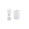 CUBILETE PORTALAPICES Q-CONNECT METAL REDONDO BLANCO DIAMETRO 80 ALTURA 100 MM