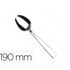 CUCHARA LACOR MESA HOTEL ACERO INOXIDABLE 18/10 LONGITUD 190 MM