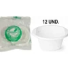 CUENCO DE PLASTICO REUTILIZABLE CAMPISOL 250 ML PAQUETE DE 12 UNIDADES