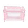 CUNA DE VIAJE CARLOTA COLOR ROSA 530X320X320 MM +2 AÑOS