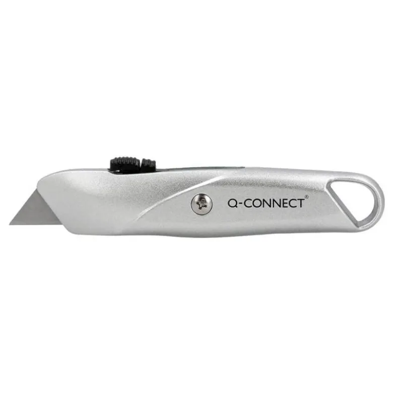 Cuter metalico Q-Connect KF10633 Ancho retractil