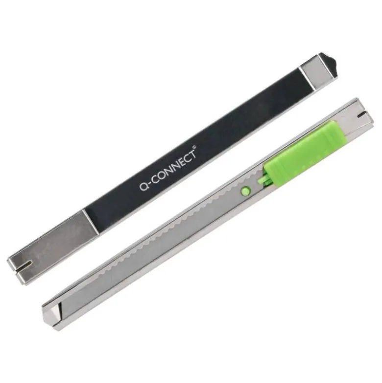 Cuter metalico Q-connect KF00234 Retractil