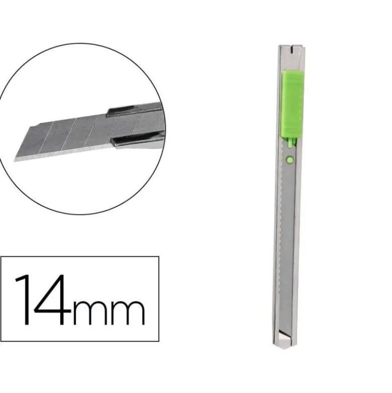 Cuter metalico Q-connect KF00234 Retractil