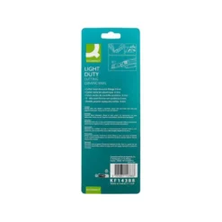 CUTER METALICO Q-CONNECT XD-C18 CUCHILLA ESTRECHA DE CERAMICA 122X10X4 MM