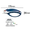 Cuter plastico Q-Connect KF16814 Ancho 18mm