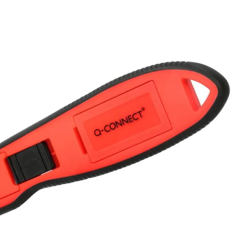 CUTER Q-CONNECT DE SEGURIDAD XD-G03 CON CUCHILLA ANCHA FIJA OCULTA PARA EVITAR CORTES CON 2 CUCHILLAS DE REPUEST0