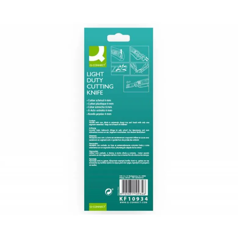 Cuter q-connect th-120-1 estrecho blister 1 unidad