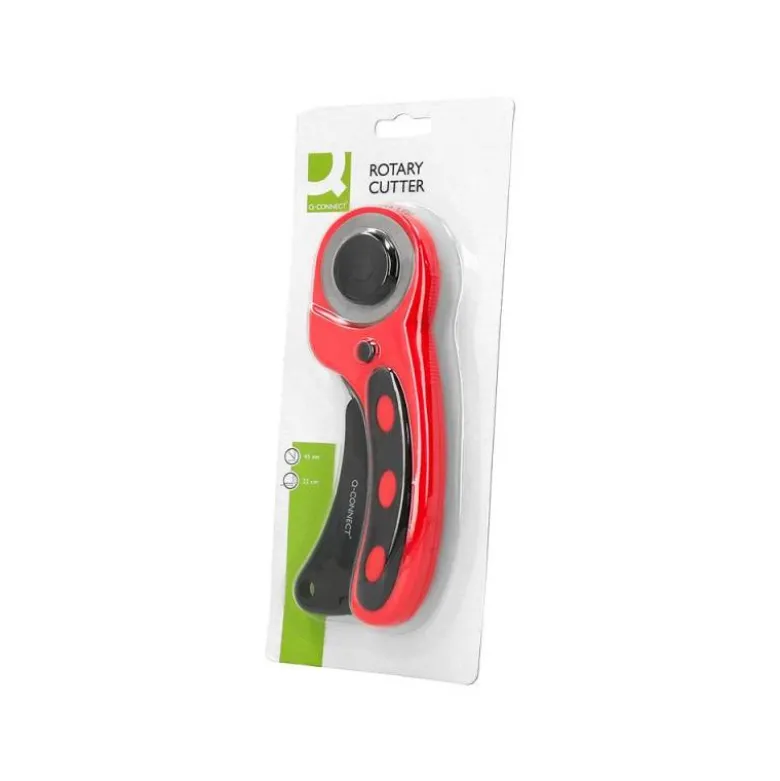 CUTER ROTATIVO Q-CONNECT CUCHILLA CIRCULAR 45 MM 22X56X165 MM