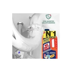Desatascador de tuberias gel Wc Net energy botella de 1 litro