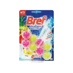 Desinfectante y ambientador marca Bref wc natural