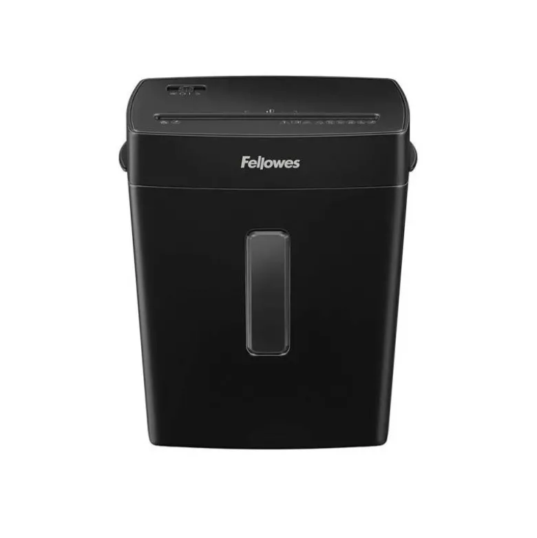 DESTRUCTORA DE DOCUMENTOS FELLOWES P-42C CAPACIDAD 8H SEGURIDAD P4 GRAPAS Y TARJETAS PAPELERA 15 L