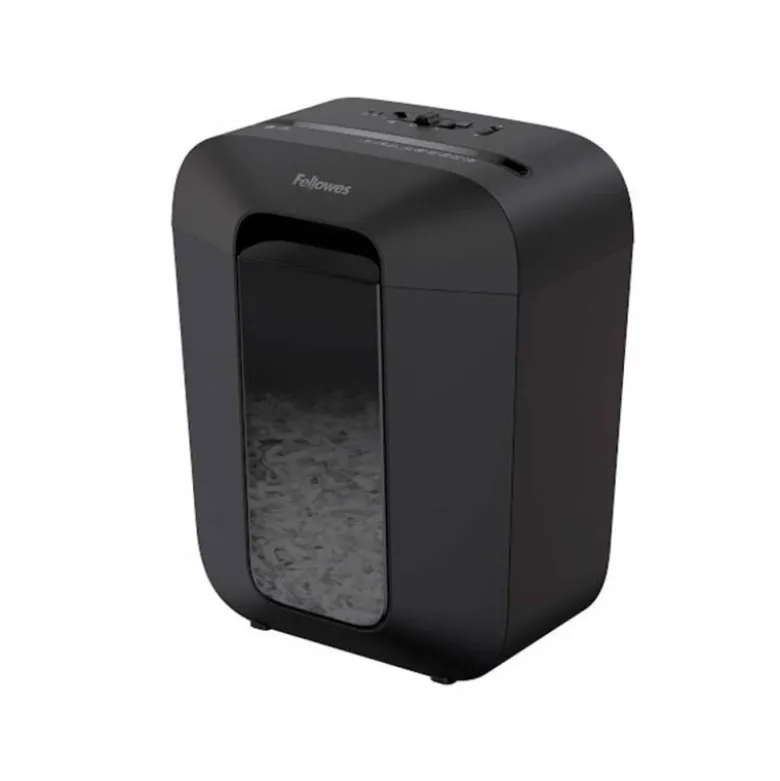 DESTRUCTORA DE DOCUMENTOS FELLOWES LX-45 CAPACIDAD DE CORTE 8 H SEGURIDAD P4 DESTRUYE GRAPAS CLIPS