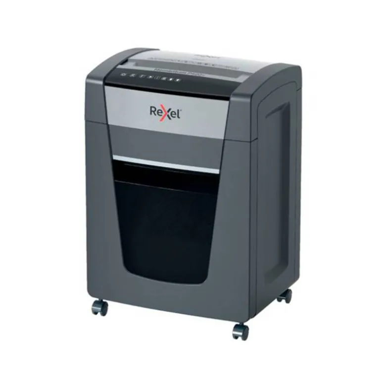 DESTRUCTORA DE DOCUMENTOS REXEL MOMENTUM EXTRA P420+ CAPACIDAD CORTE 20 H P4 DESTRUYE GRAPAS CLIPS CD Y