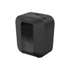 DESTRUCTORA DE DOCUMENTOS FELLOWES LX-25M CAPACIDAD 6H SEGURIDAD P4 DESTRUYE GRAPAS CLIPS Y TARJETA PAPELERA 11,5