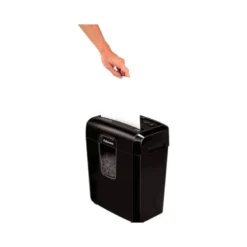 DESTRUCTORA DE DOCUMENTOS FELLOWES LX-25M CAPACIDAD 6H SEGURIDAD P4 DESTRUYE GRAPAS CLIPS Y TARJETA PAPELERA 11,5