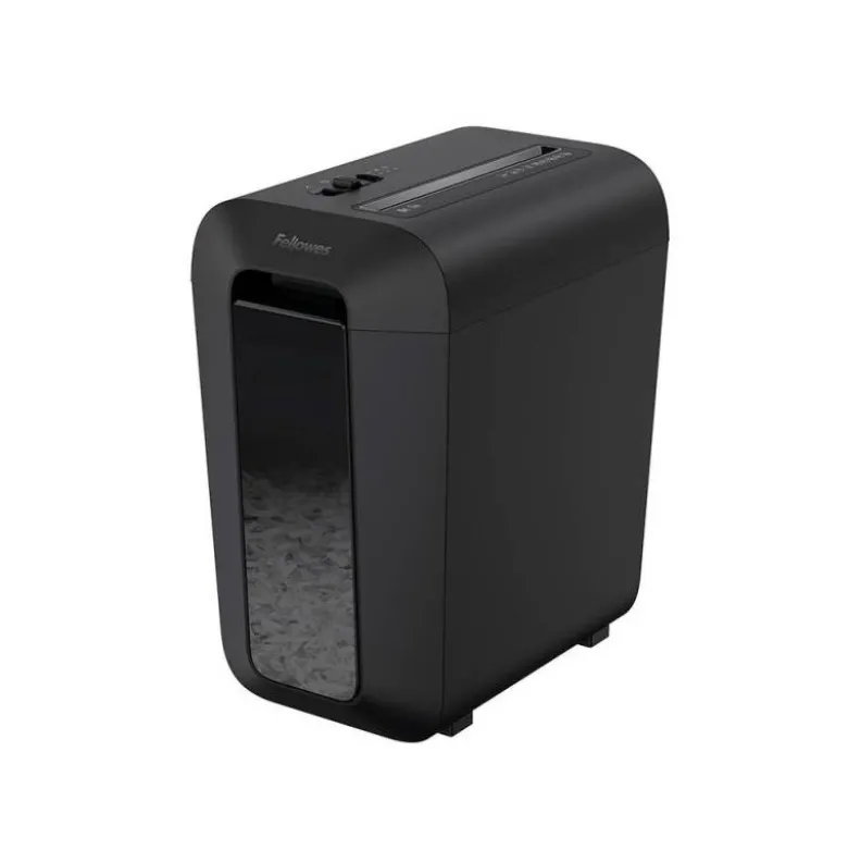 DESTRUCTORA DE DOCUMENTOS FELLOWES LX-65 CAPACIDAD DE CORTE 10 H SEGURIDAD P4 DESTRUYE GRAPAS CLIPS