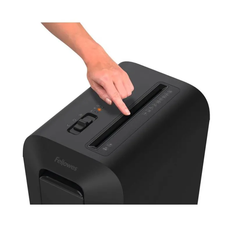 DESTRUCTORA DE DOCUMENTOS FELLOWES LX-65 CAPACIDAD DE CORTE 10 H SEGURIDAD P4 DESTRUYE GRAPAS CLIPS