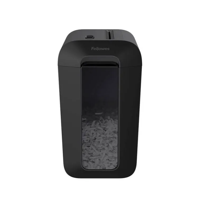 DESTRUCTORA DE DOCUMENTOS FELLOWES LX-65 CAPACIDAD DE CORTE 10 H SEGURIDAD P4 DESTRUYE GRAPAS CLIPS