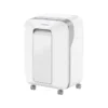 DESTRUCTORA DE DOCUMENTOS FELLOWES LX201 CAPACIDAD DE 15 H SEGURIDAD P5 CLIPS GRAPAS Y TARJETAS 23L BLANCA