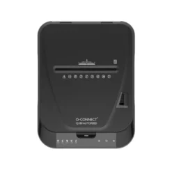 DESTRUCTORA DE DOCUMENTOS Q-CONNECT CAPACIDAD CORTE 180 H AUTO / 10 H MANUAL DESTRUYE GRAPAS CLIPS Y TARJETAS