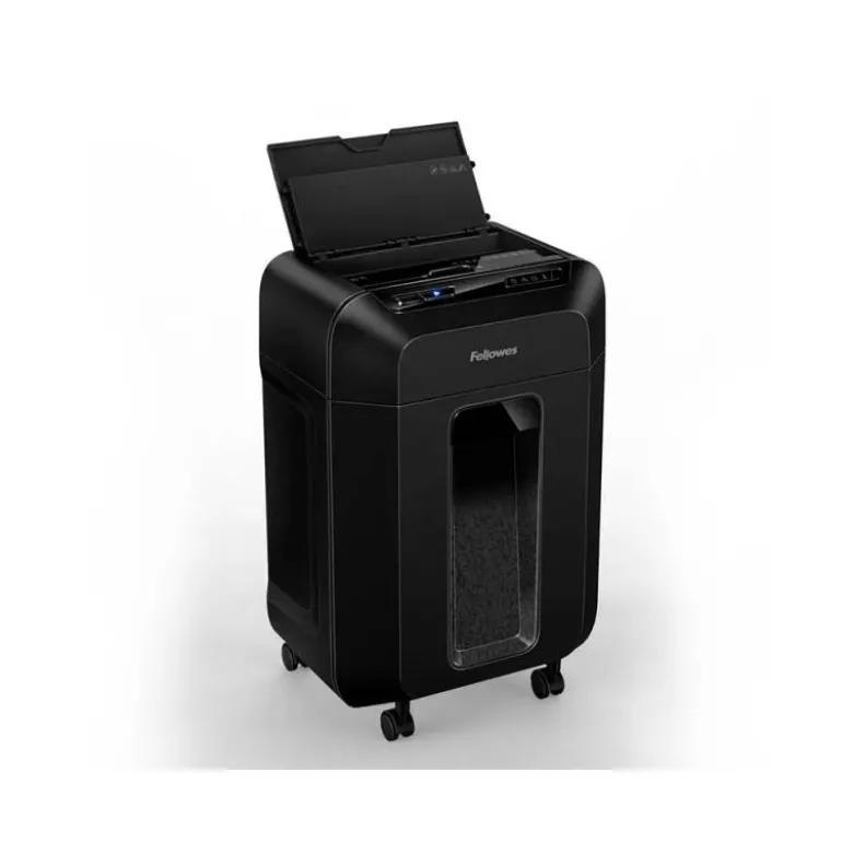 DESTRUCTORA DE DOCUMENTOS FELLOWES AUTOMAX 80M MINI CORTE CAPACIDAD DE CORTE 80 HOJAS DESTRUYE GRAPAS CLIPS Y