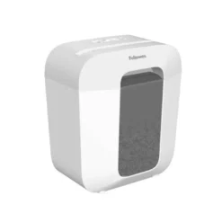 DESTRUCTORA DE DOCUMENTOS FELLOWES LX25 CAPACIDAD 6H SEGURIDAD P4 DESTRUYE GRAPAS CLIPS Y TARJETAS