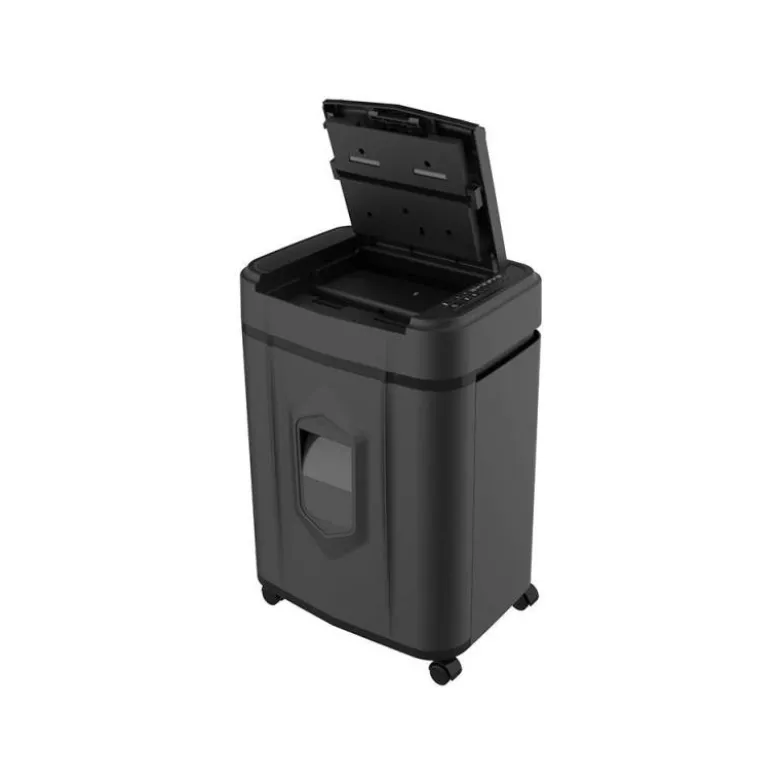 DESTRUCTORA DE DOCUMENTOS Q-CONNECT CAPACIDAD DE CORTE 120 H AUTO / 10 H MANUAL DESTRUYE GRAPAS CLIPS Y