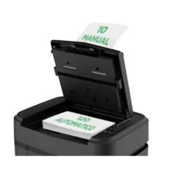 DESTRUCTORA DE DOCUMENTOS Q-CONNECT CAPACIDAD DE CORTE 120 H AUTO / 10 H MANUAL DESTRUYE GRAPAS CLIPS Y