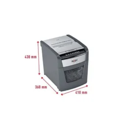 DESTRUCTORA DE DOCUMENTOS REXEL OPTIMUM AUTOFEED+ 50X EU CAPACIDAD DE CORTE 50 HOJAS DESTRUYE GRAPAS Y CLIPS
