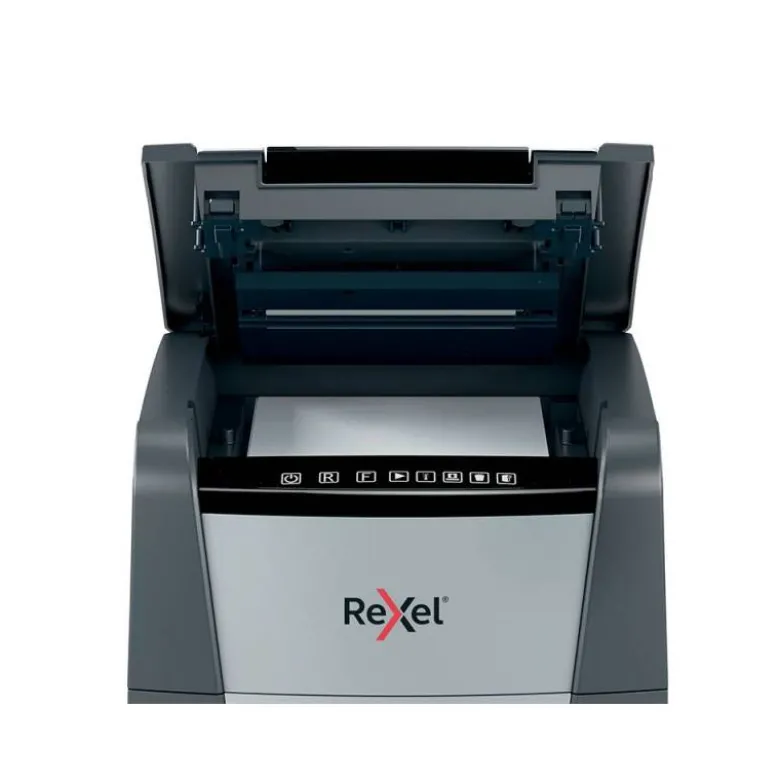 DESTRUCTORA DE DOCUMENTOS REXEL OPTIMUM AUTOFEED+ 50X EU CAPACIDAD DE CORTE 50 HOJAS DESTRUYE GRAPAS Y CLIPS