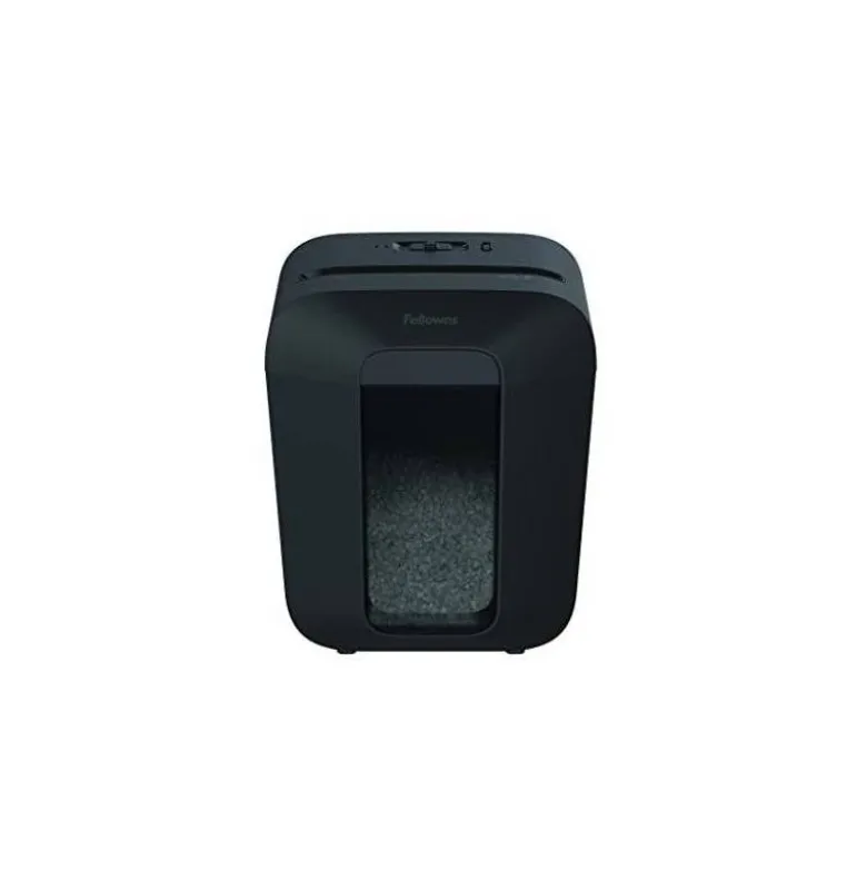 DESTRUCTORA DE DOCUMENTOS FELLOWES LX-41 CAPACIDAD 8H SEGURIDAD P4 DESTRUYE GRAPAS CLIPS Y TARJETA PAPELERA 17 L