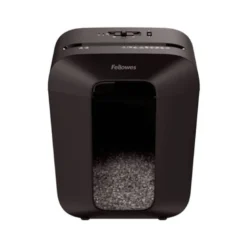 DESTRUCTORA DE DOCUMENTOS FELLOWES LX-41 CAPACIDAD 8H SEGURIDAD P4 DESTRUYE GRAPAS CLIPS Y TARJETA PAPELERA 17 L