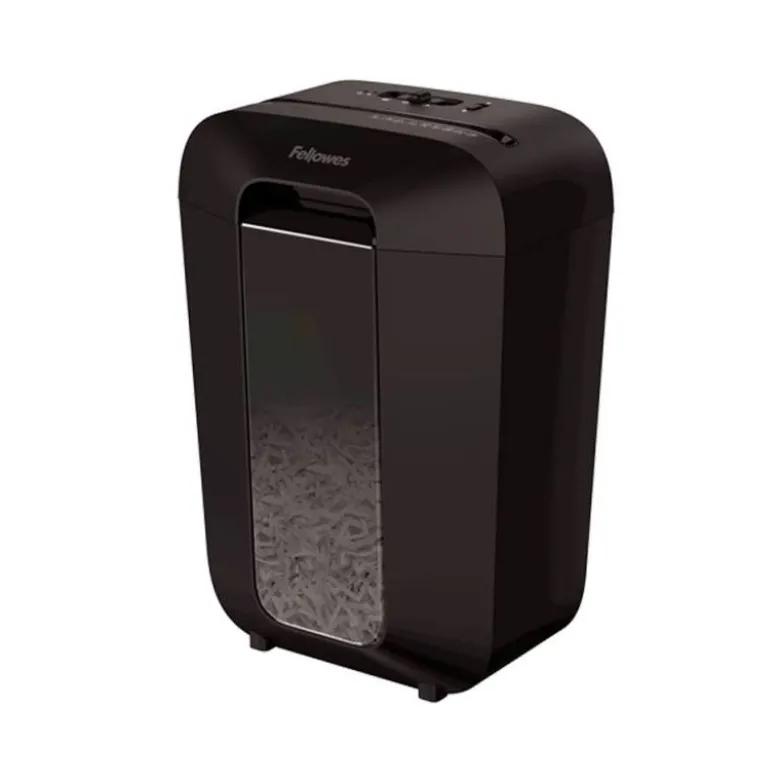 DESTRUCTORA DE DOCUMENTOS FELLOWES LX-70D CAPACIDAD 11H SEGURIDAD P4 DESTRUYE GRAPAS CLIPS Y TARJETA PAPELERA 18 L