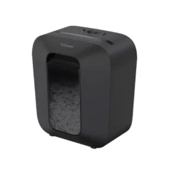 DESTRUCTORA DE DOCUMENTOS FELLOWES LX25 CAPACIDAD 6H SEGURIDAD P4 GRAPAS CLIPS Y TARJETAS PAPELERA 11,5 L