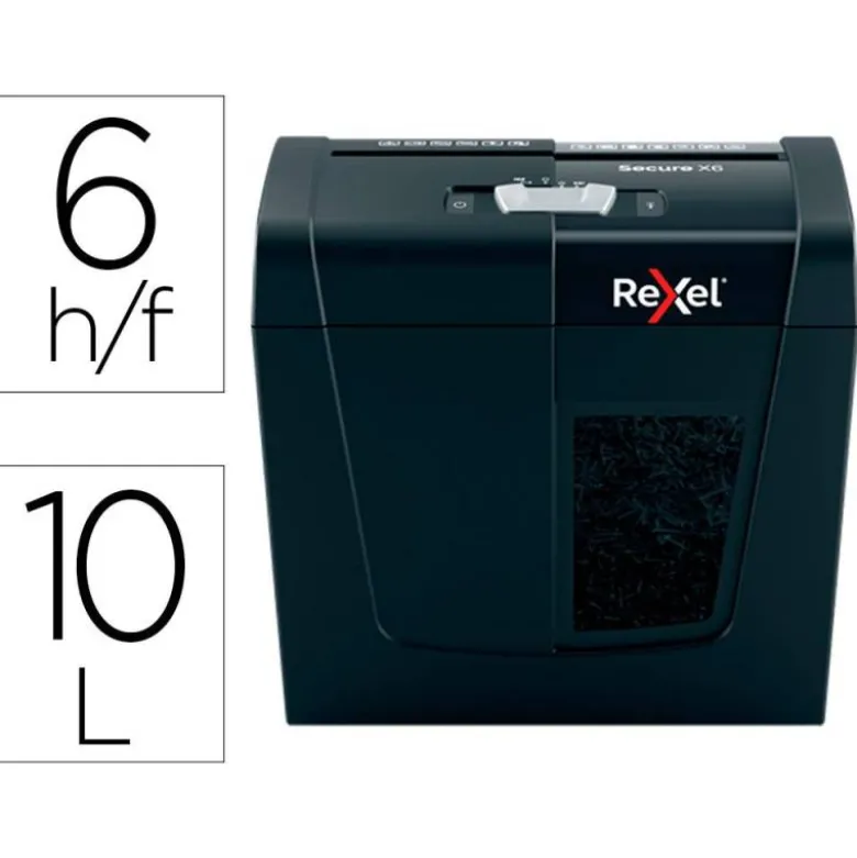DESTRUCTORA DE DOCUMENTOS REXEL SECURE X6 EU